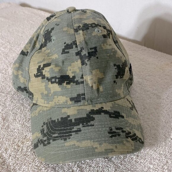 Blackstone Green Black Pixelated Camo Ripstop Hat - Picture 1 of 9